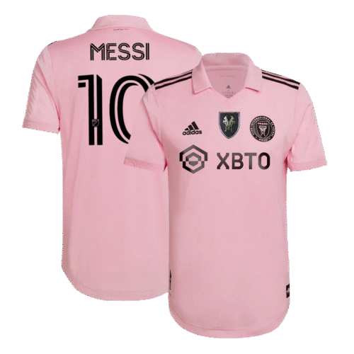 MESSI #10 Inter Miami CF "Messi GOAT" Home Authentic Soccer Jersey 2023