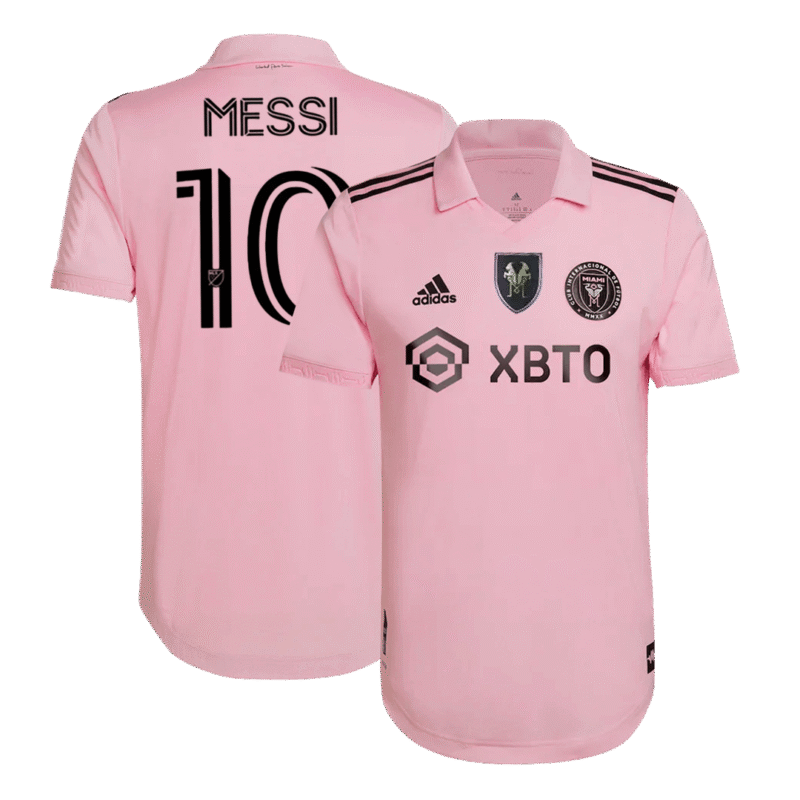 MESSI #10 Inter Miami CF "Messi GOAT" Home Authentic Soccer Jersey 2023