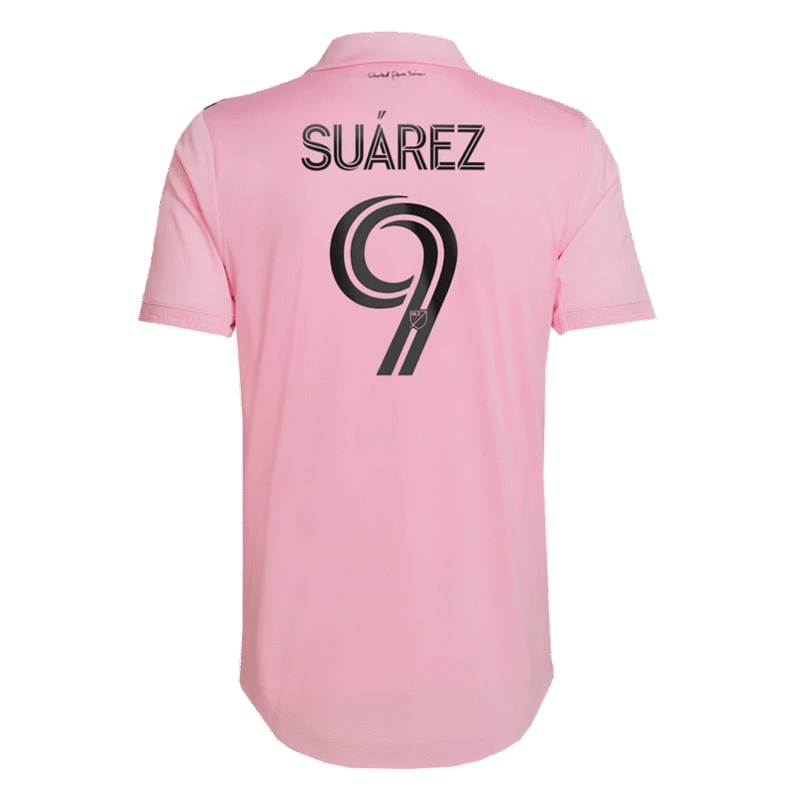 SUÁREZ #9 Inter Miami CF Home Authentic Soccer Jersey 2022