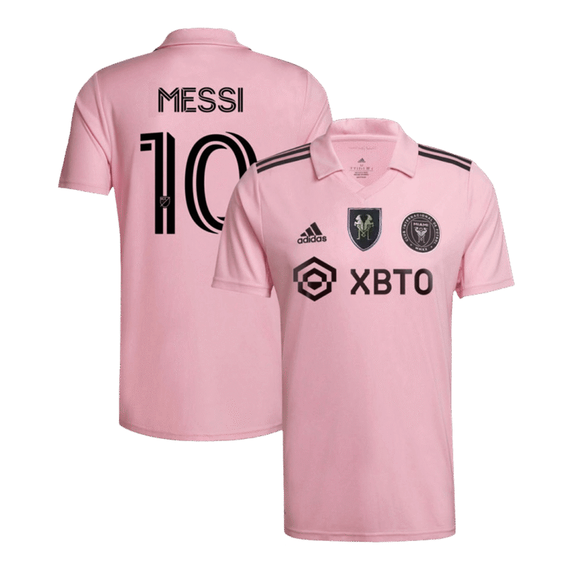 MESSI #10 Inter Miami CF "Messi GOAT" Home Soccer Jersey 2023