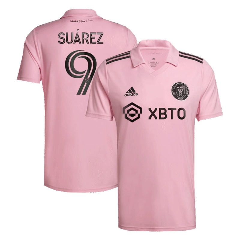 SUÁREZ #9 Inter Miami CF Home Soccer Jersey 2022