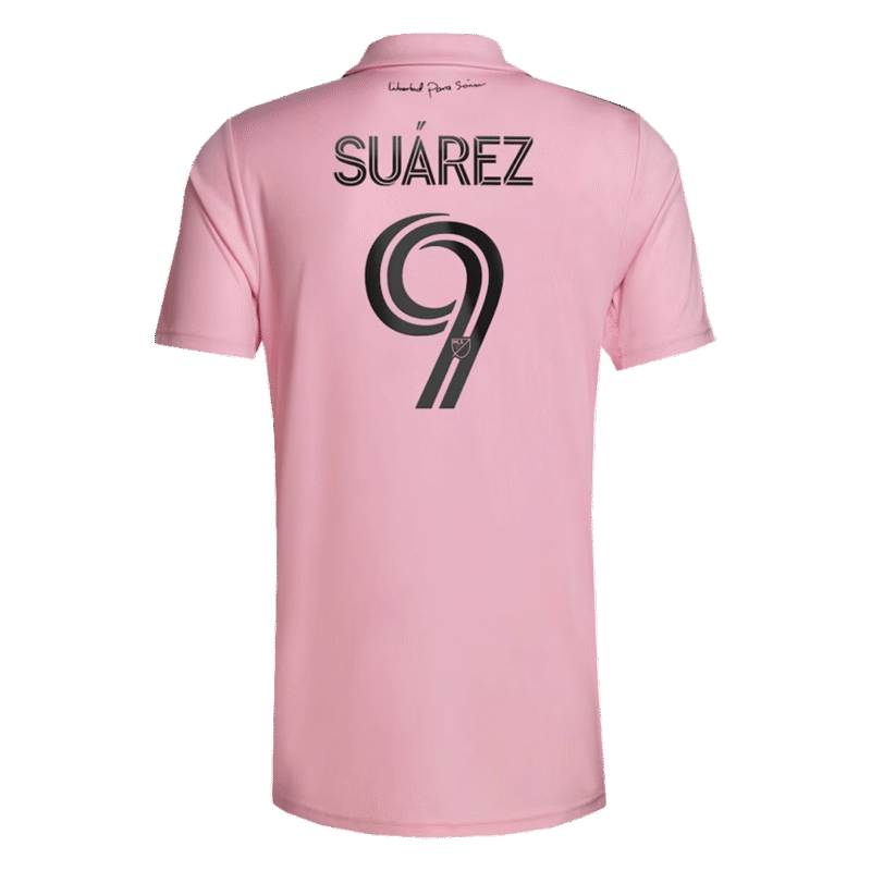 SUÁREZ #9 Inter Miami CF Home Soccer Jersey 2022