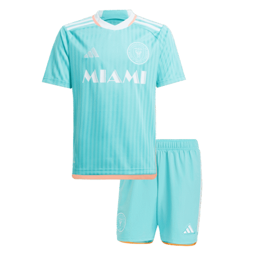 Inter Miami CF Third Away Kids Soccer Jerseys Kit 2024