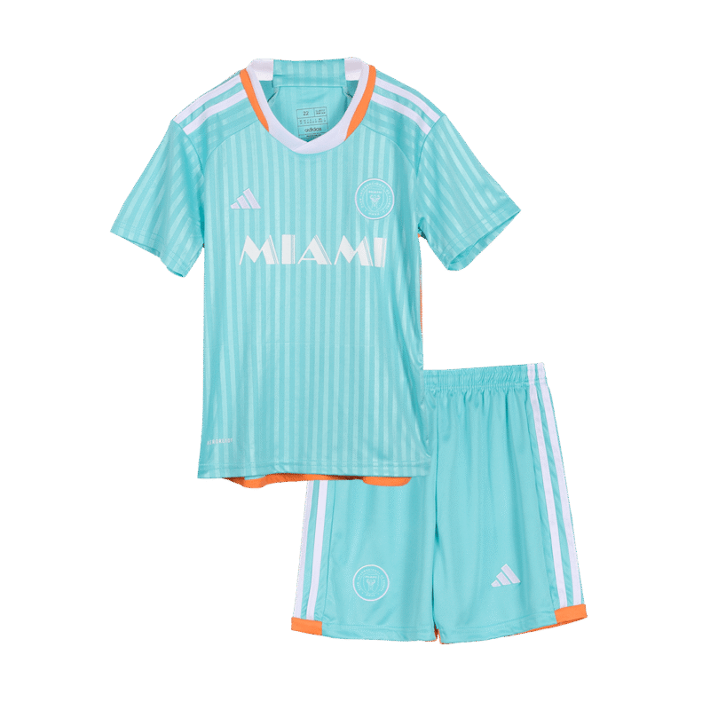 Inter Miami CF Third Away Kids Soccer Jerseys Kit 2024