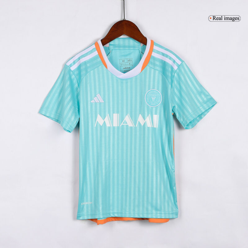 Inter Miami CF Third Away Kids Soccer Jerseys Kit 2024