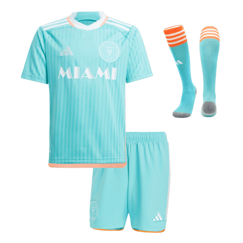 Inter Miami CF Third Away Kids Soccer Jerseys Full Kit 2024