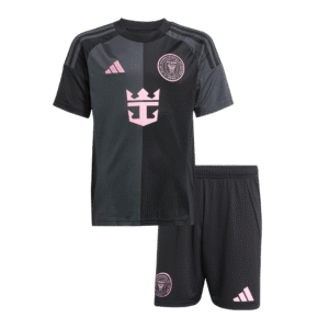 Kid's Inter Miami CF Away Soccer Jersey Kit(Jersey+Shorts) 2025