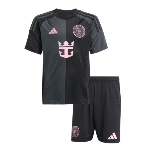 Kid's Inter Miami CF Away Soccer Jersey Kit(Jersey+Shorts) 2025