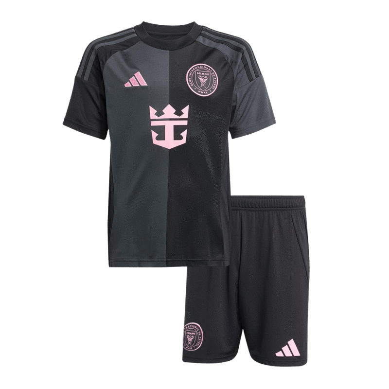 Kid's Inter Miami CF Away Soccer Jersey Kit(Jersey+Shorts) 2025
