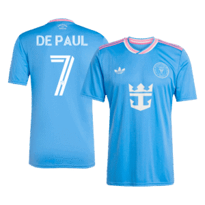 DE PAUL #7 Inter Miami CF Third Away Soccer Jersey 2025