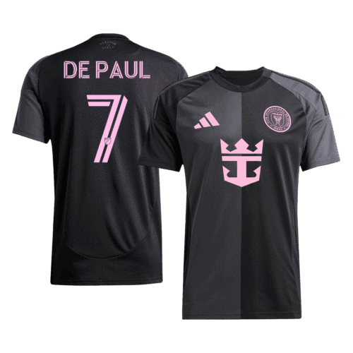 DE PAUL #7 Inter Miami CF Away Soccer Jersey 2025