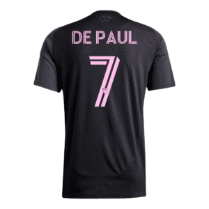 DE PAUL #7 Inter Miami CF Away Soccer Jersey 2025