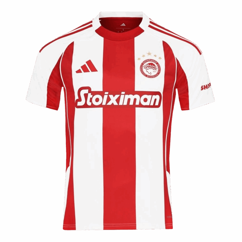 603271_1 Olympiacos Home Soccer Jersey 2025/26