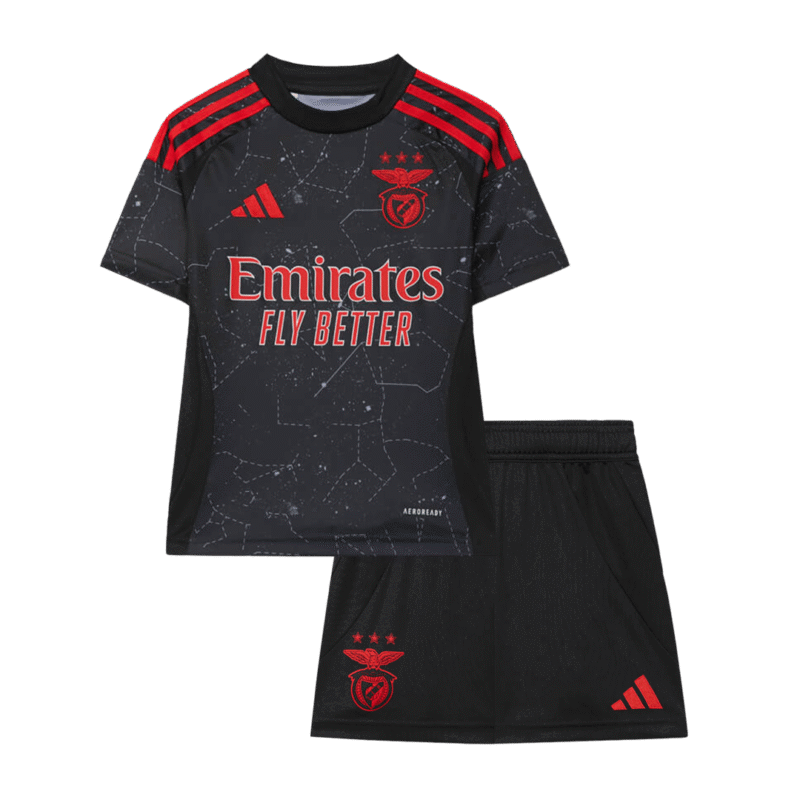 Kid's Benfica Away Soccer Jersey Kit(Jersey+Shorts) 2024/25