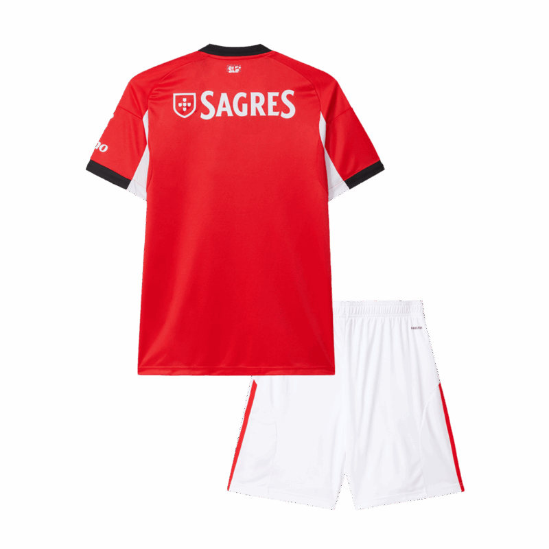 Benfica Home Kids Soccer Jerseys Kit 2025/26
