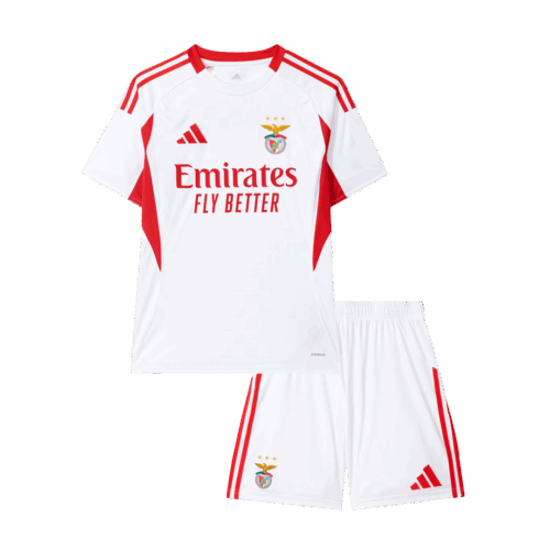 Benfica Third Away Kids Soccer Jerseys Kit 2025/26