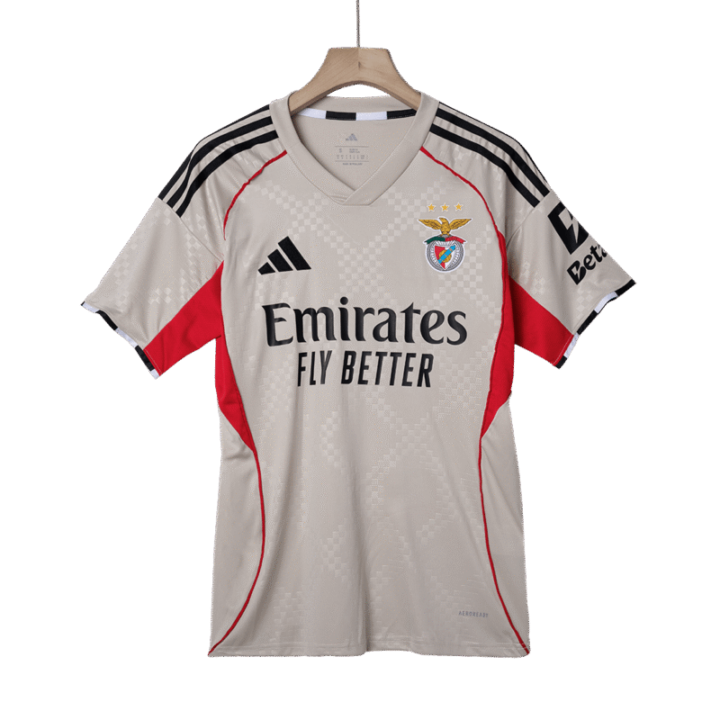 Benfica Away Soccer Jersey 2025/26