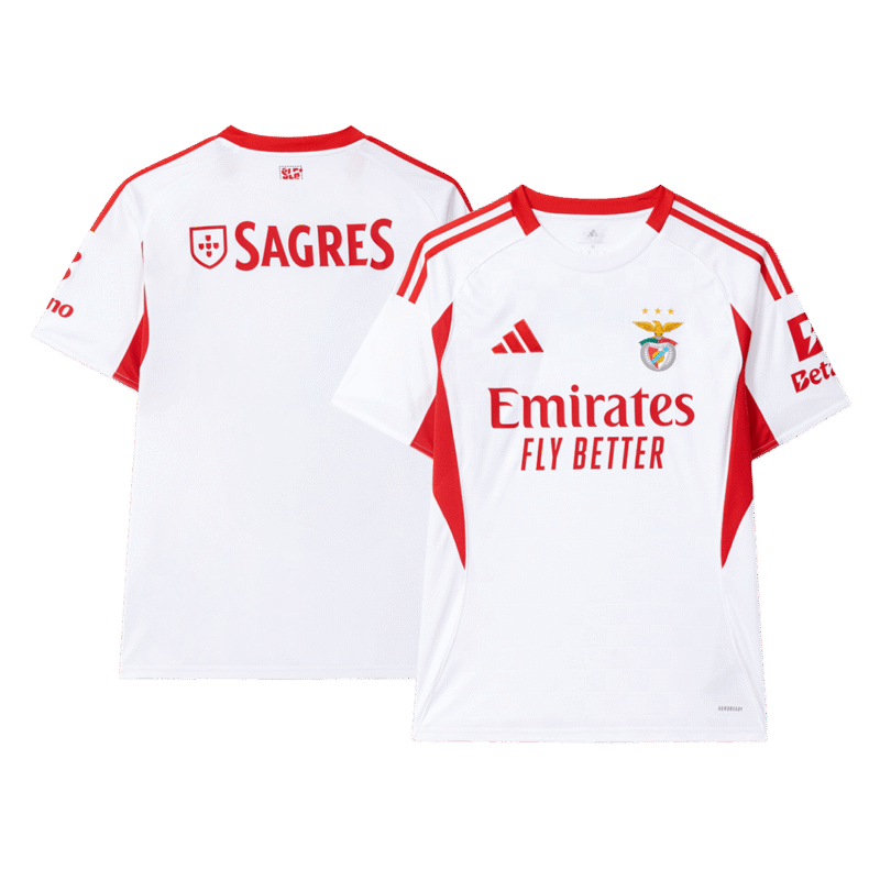 Benfica Third Away Soccer Jersey 2025/26