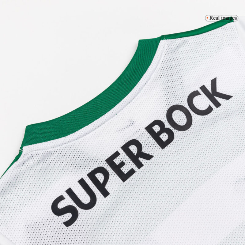 Kid's Sporting CP Home Soccer Jersey Kit(Jersey+Shorts) 25/26 Green&White