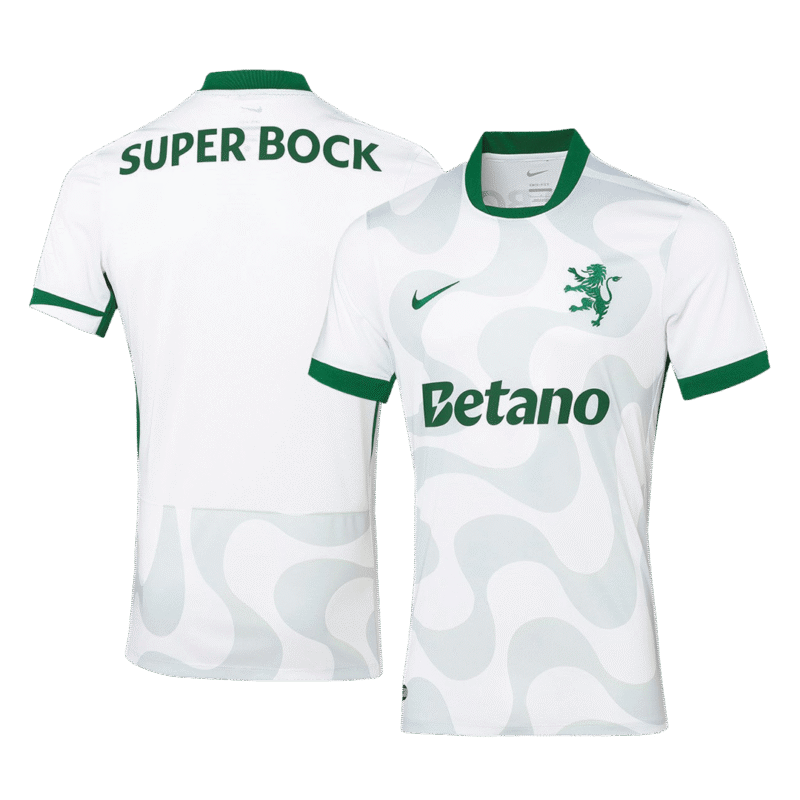 Sporting CP Alternative Soccer Jersey 25/26 White
