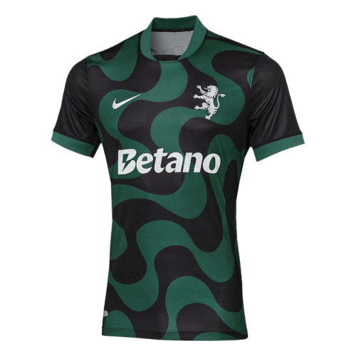 Sporting CP Alternative Soccer Jersey 2025/26 Black