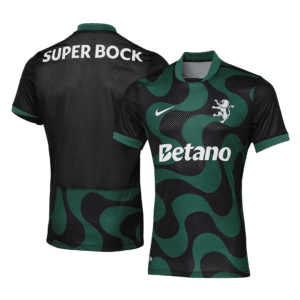Sporting CP Alternative Soccer Jersey 2025/26 Black
