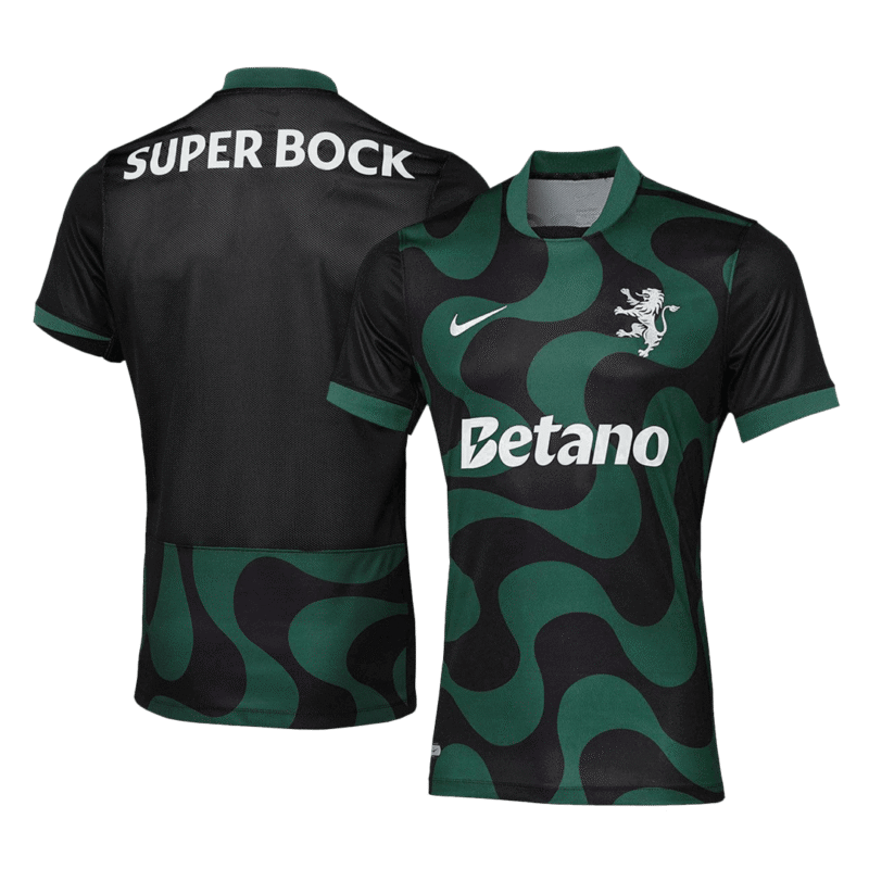 Sporting CP Alternative Soccer Jersey 2025/26 Black