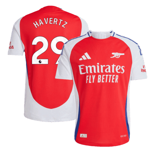 HAVERTZ #29 Arsenal Home Authentic Soccer Jersey 2024/25