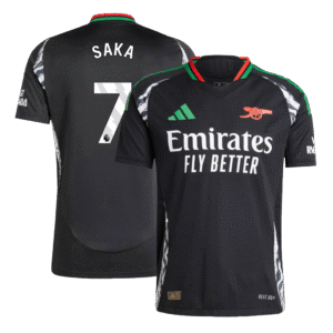 SAKA #7 Arsenal Away Authentic Soccer Jersey 2024/25