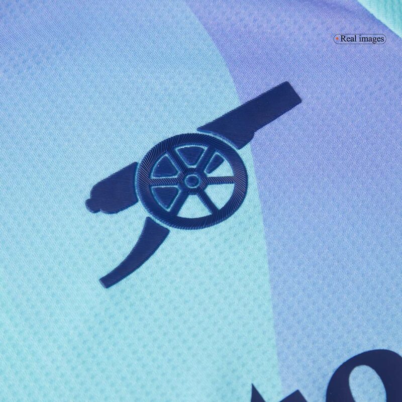 SAKA #7 Arsenal Third Away Authentic Soccer Jersey 2024/25