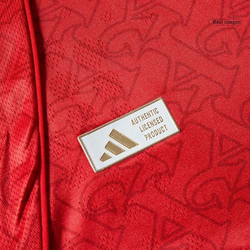 ØDEGAARD #8 Arsenal Home Authentic Soccer Jersey 2025/26