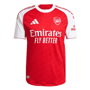 GYÖKERES #14 Arsenal Home Authentic Soccer Jersey 2025/26