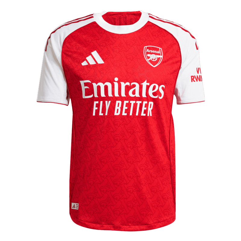 GYÖKERES #14 Arsenal Home Authentic Soccer Jersey 2025/26