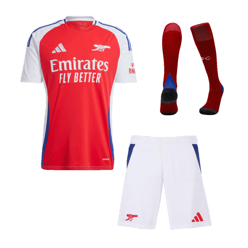 Arsenal Home Jerseys Full Kit 2024/25