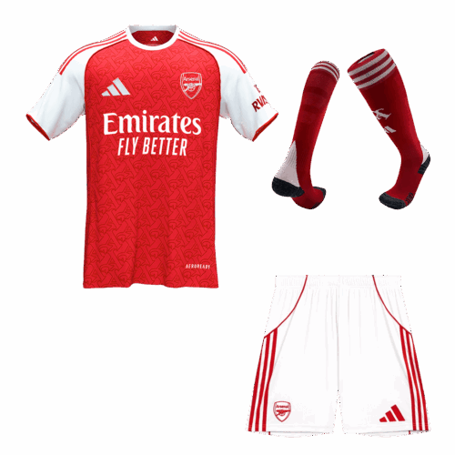 Arsenal Home Jerseys Full Kit 2025/26