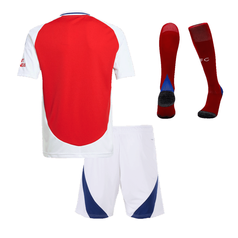 Arsenal Home Kids Soccer Jerseys Full Kit 2024/25