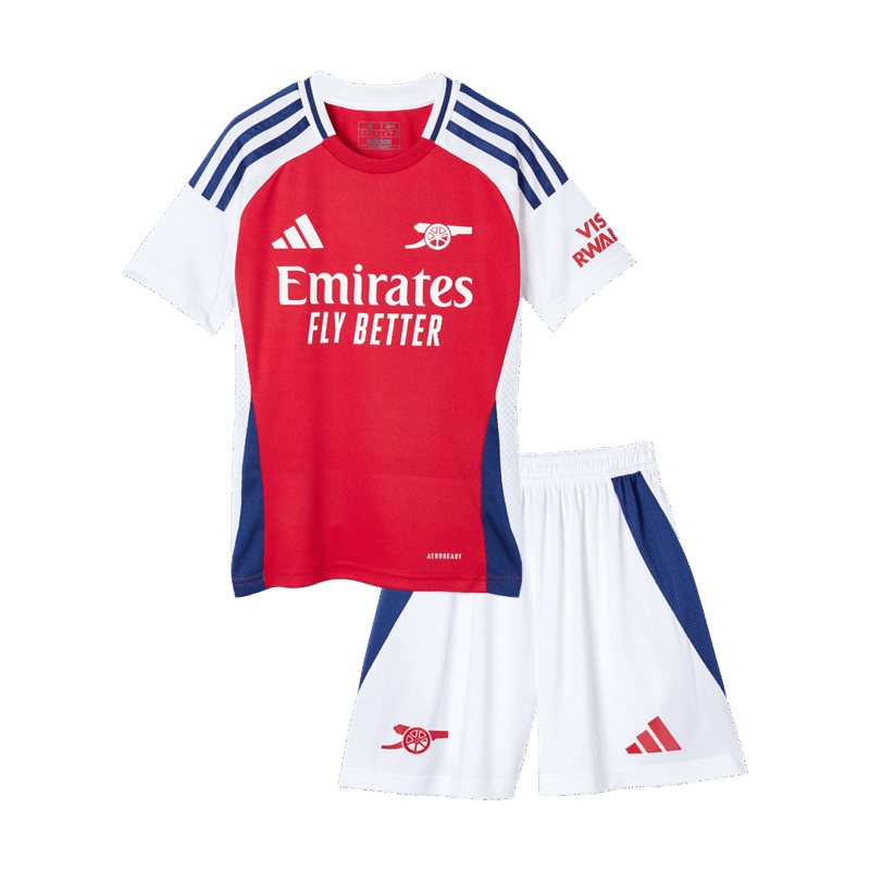 Arsenal Home Kids Soccer Jerseys Full Kit 2024/25