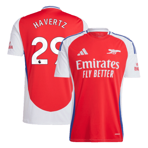 HAVERTZ #29 Arsenal Home Soccer Jersey 2024/25