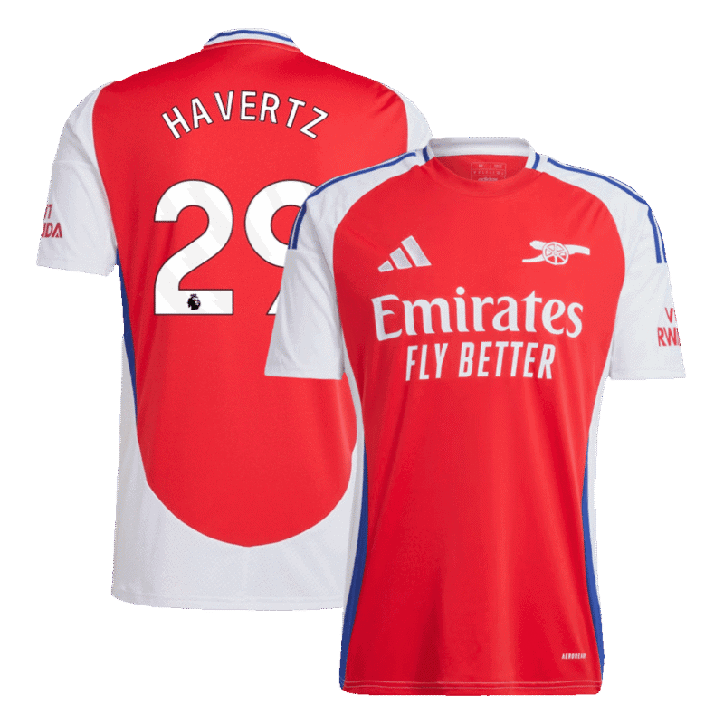 HAVERTZ #29 Arsenal Home Soccer Jersey 2024/25