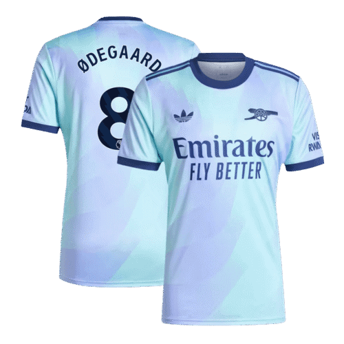 ØDEGAARD #8 Arsenal Third Away Soccer Jersey 2024/25