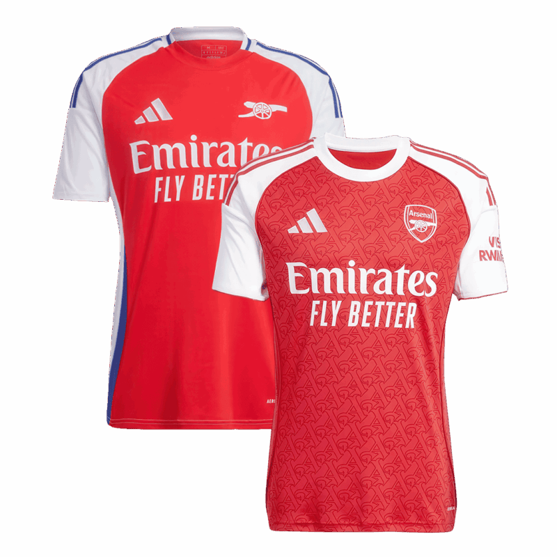 Arsenal Home Jersey 24/25 & Arsenal Home Jersey 25/26