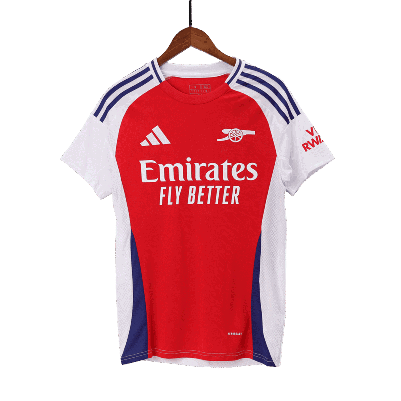 RICE #41 Arsenal Home Soccer Jersey 2024/25