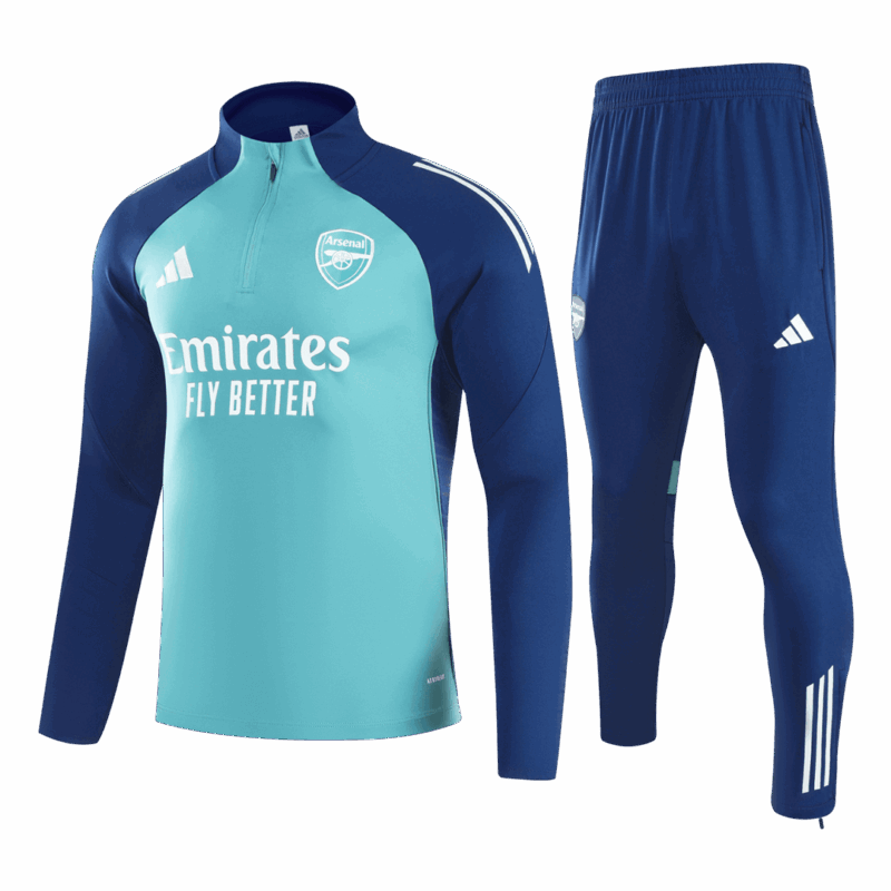 Kid's Arsenal Zipper Sweatshirt Kit(Top+Pants) 25/26 Green