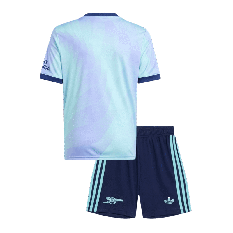 Arsenal Third Away Kids Soccer Jerseys Kit 2024/25