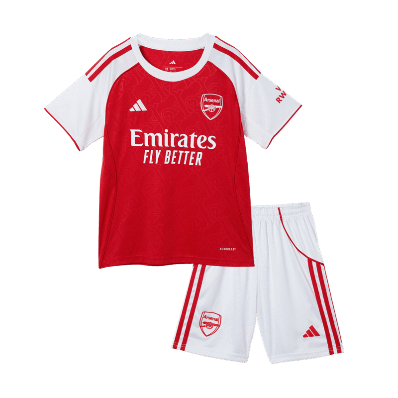 Arsenal Home Kids Soccer Jerseys Kit 2025/26