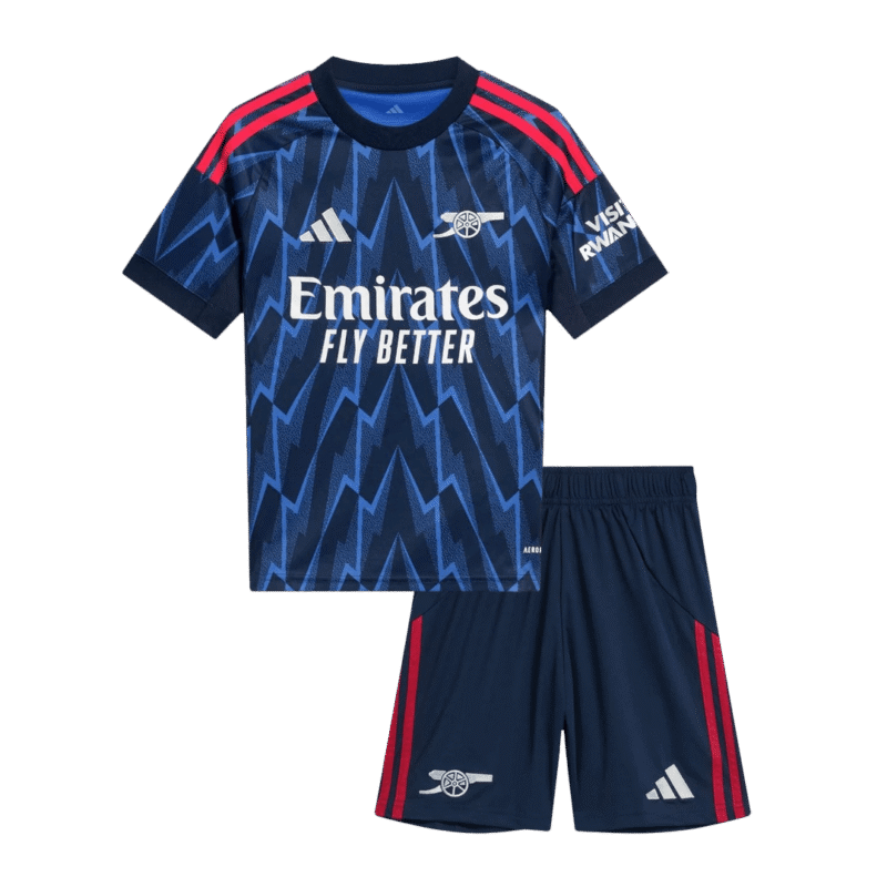 Arsenal Away Kids Soccer Jerseys Kit 2025/26