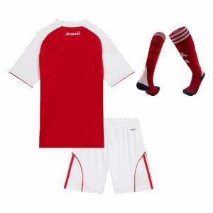 Arsenal Home Kids Soccer Jerseys Full Kit 2025/26