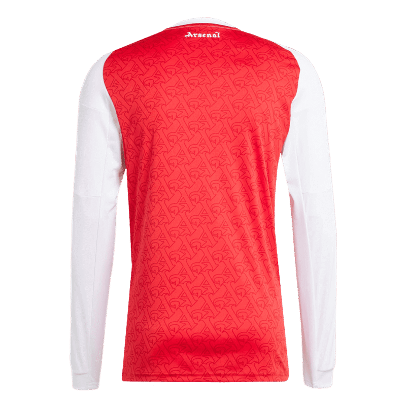 Arsenal Home Long Sleeve Soccer Jersey 2025/26