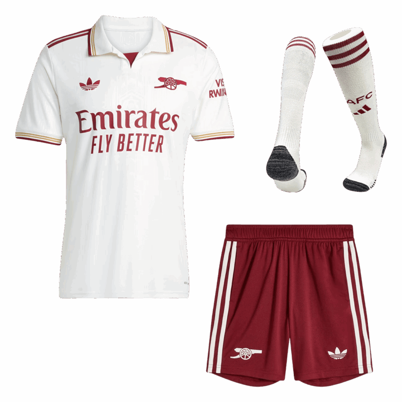 625622_1 Arsenal Third Away Soccer Jersey Kit 2025/26