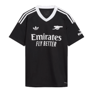 Arsenal Third Away Goalkeeper Soccer Jersey 2024/25 Black